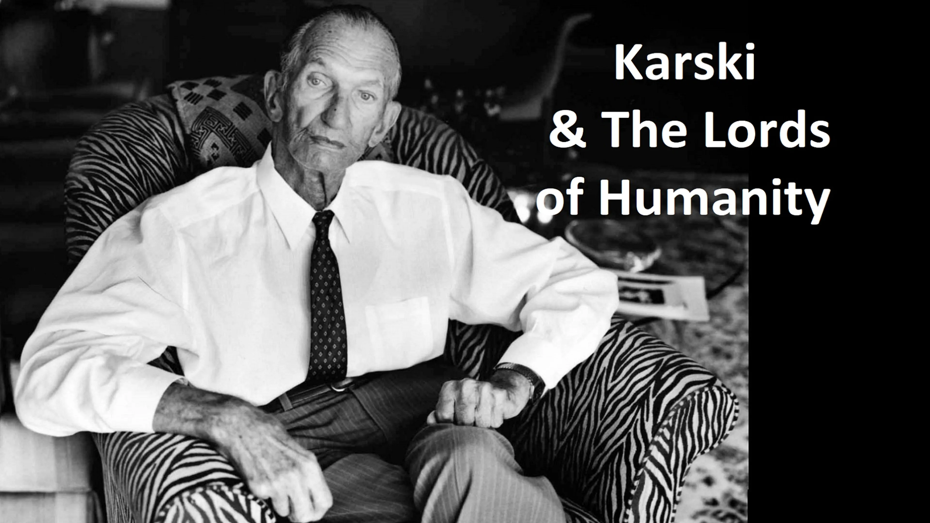 Karski & The Lords of Humanity poster